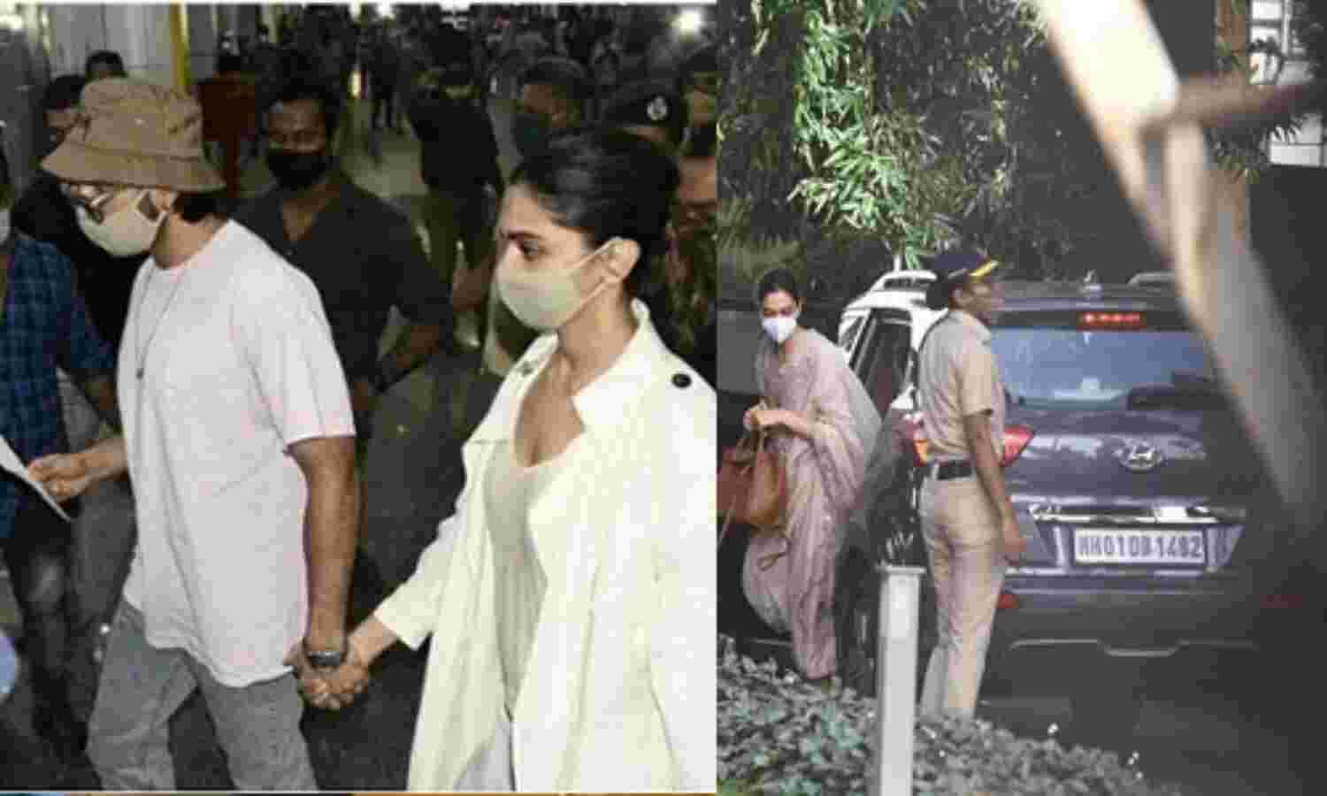 एनसीबी ने साढ़े 5 घंटे तक किया दीपिका पादुकोण से पूछताछ