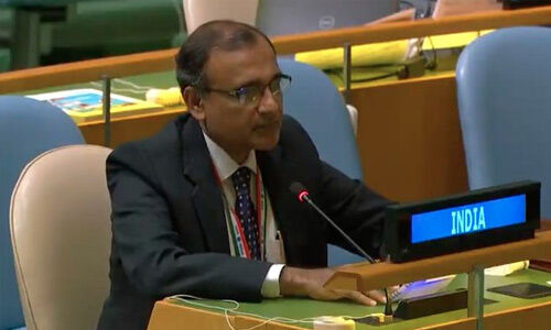 संयुक्त राष्ट्र महासभा में भारत ने कहा - पाकिस्तान की 70 सालों में उपलब्धि है आतंकवाद और कट्टरपंथ