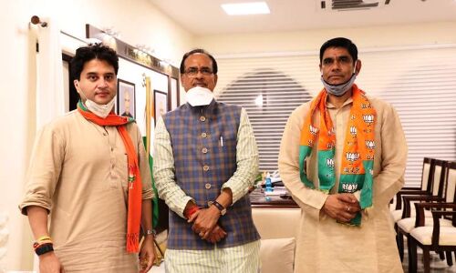 कांग्रेस को एक और झटका, मैहर से दिग्गज नेता ने भाजपा का दामन थामा