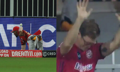 किंग्स इलेवन पंजाब के निकोलस पूरन ने सुपरमैन बन बचाया छक्का, महान जोंटी रोड्स ने सम्मान में झुकाया सिर