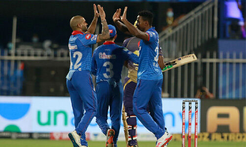 IPL 2020 : दिल्ली कैपिटल्स ने कोलकाता नाइट राइडर्स को 18 रनों से हराया