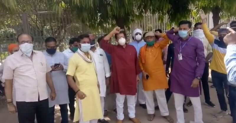 बरैया के बयान के विरोध में ब्राह्मण एवं क्षत्रिय समाज में आक्रोश