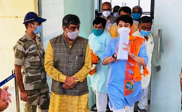 भाजपा उपचुनाव में सभी सीटों पर प्रचंड बहुमत से जीतेगी : ज्योतिरादित्य सिंधिया