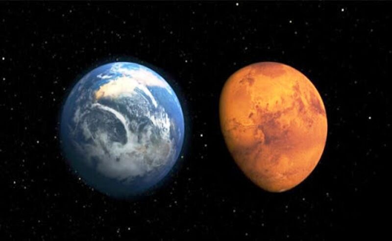 मंगल को पृथ्वी के नजदीक आएगा मंगल, खाली आंखों से पूर्व दिशा में देगा दिखाई