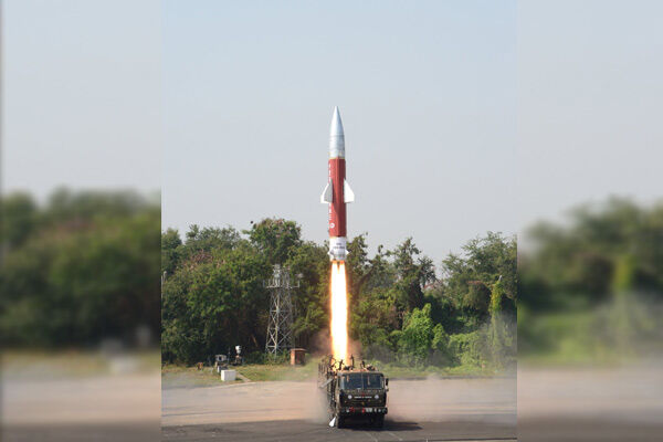 ओडिशा के बालासोर तट से किया पृथ्वी-2 बैलिस्टिक मिसाइल का सफलतापूर्वक परीक्षण
