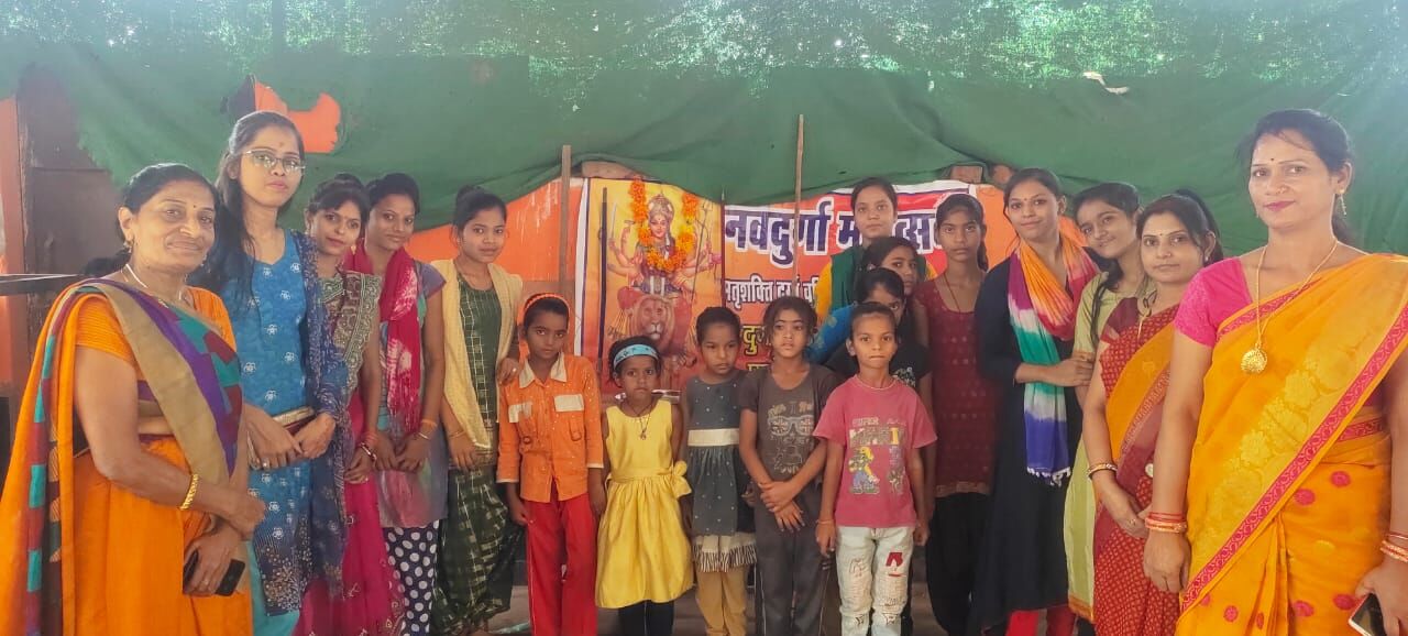 दुर्गा चालीसा का पाठ किया दुर्गा चालीसा का पाठ किया