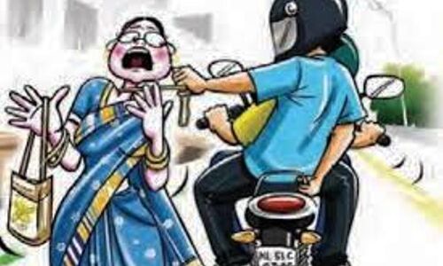 युवती से चेन लूटकर भागे बदमाश पकड़े, -अन्य घटनाओं का हो सकता है खुलासा