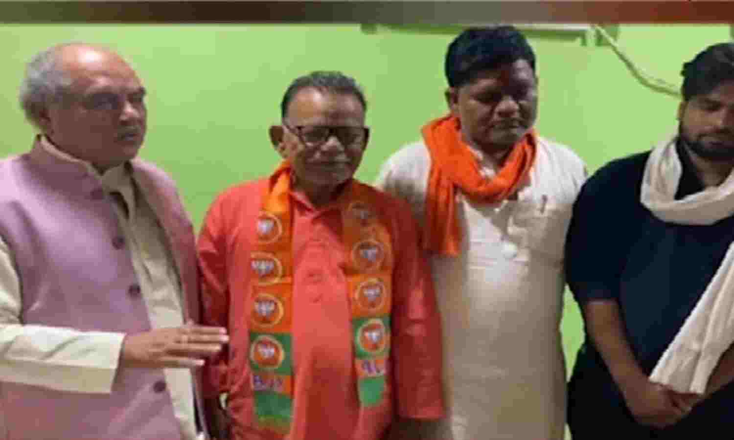 पूर्व विधायक बंशीलाल जाटव सपा छोड़ भाजपा में हुए शामिल