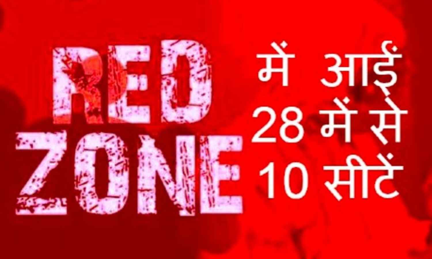 रेड जोन में आईं 28 में से 10 सीटें, यहां 18 प्रतिशत उम्मीदवारों पर आपराधिक मामले