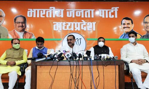 कमलनाथ बताएं कि बिजली मीटर, आइफा के नाम पर उगाही किसके इशारों पर हुई : विष्णुदत्त शर्मा