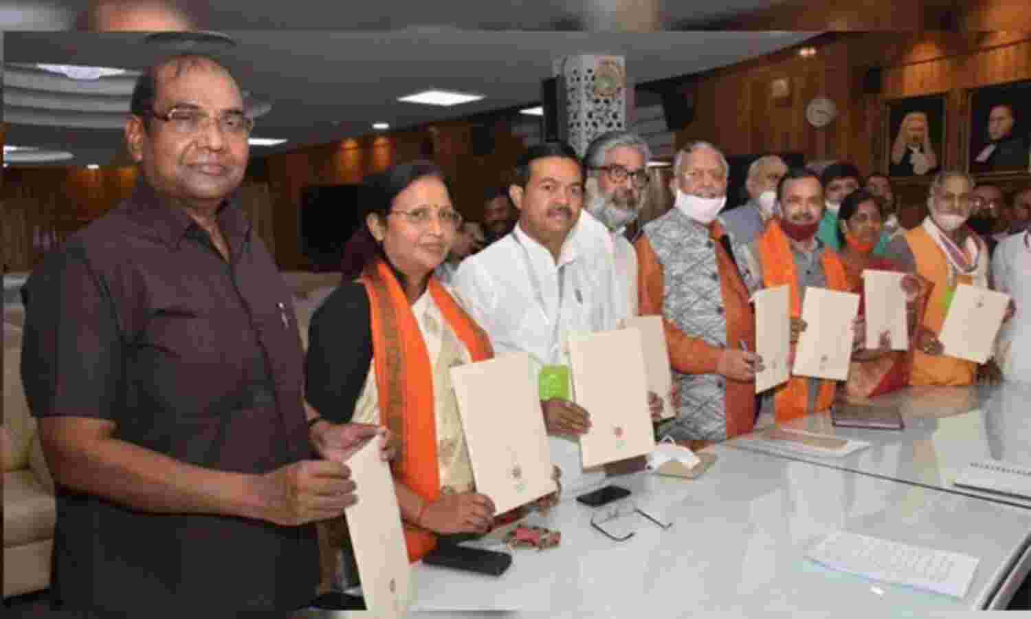 उप्र : राज्यसभा चुनाव में 10 प्रत्याशी चुने गए निर्विरोध, 8 पर बीजेपी एक-एक पर सपा-बसपा