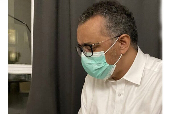 कोविड-19 व्यक्ति के संपर्क में आए डब्लूएचओ के महानिदेशक, बोले - कोई भी लक्षण नहीं दिख रहा कोविड-19 व्यक्ति के संपर्क में आए डब्लूएचओ के महानिदेशक, बोले - कोई भी लक्षण नहीं दिख रहा