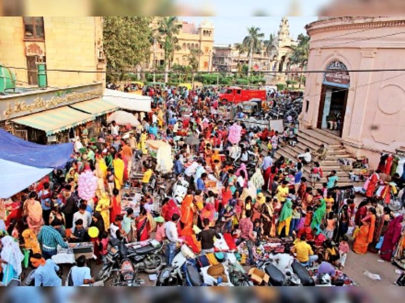 दीपावली के अंतिम रविवार को बाजारों में उमड़ा खरीदारों का सैलाब    -