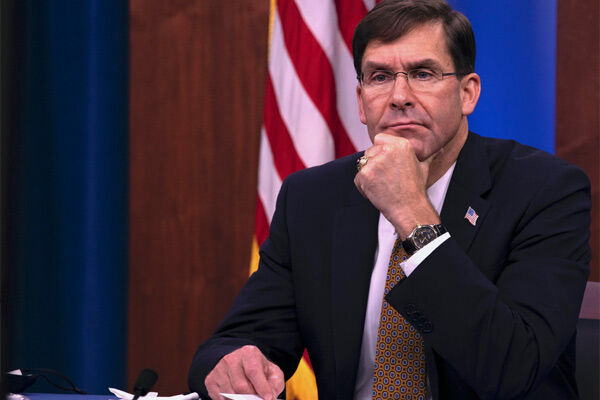 अमेरिकी राष्ट्रपति चुनाव में मिली हार के बाद ट्रंप ने रक्षा मंत्री मार्क एस्पर को पद से हटाया