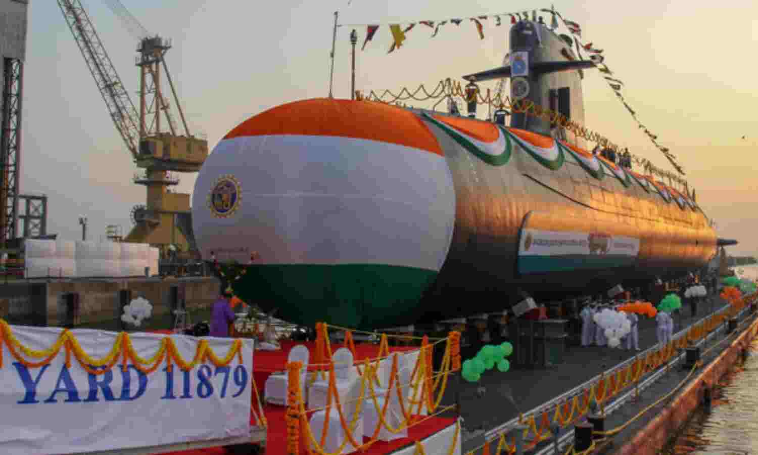 स्कॉर्पीन श्रेणी की 5वीं पनडुब्बी वजीर भारतीय नौसेना में शामिल