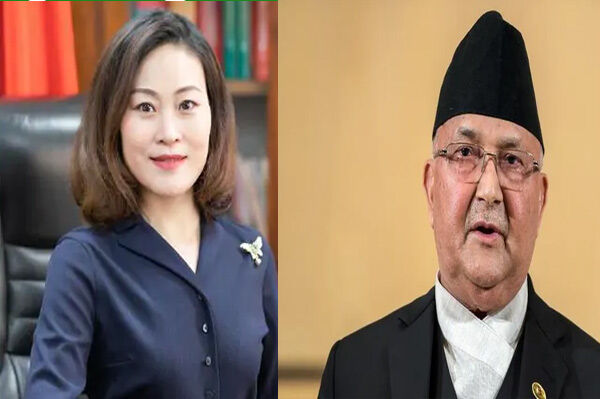 चीनी राजदूत ने प्रधानमंत्री ओली के साथ की बैठक