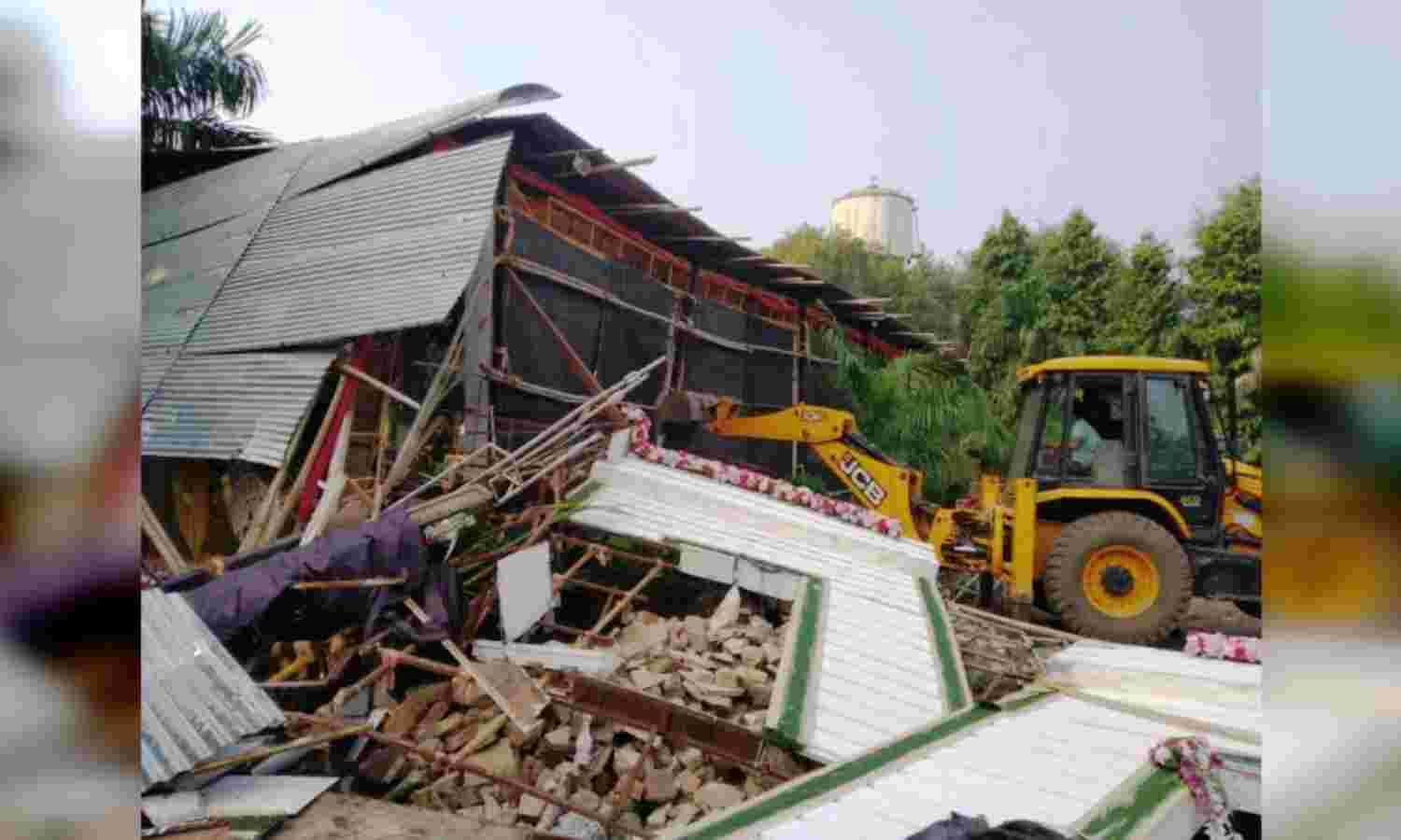 ग्वालियर में चला एंटी माफिया अभियान,बालाजी गार्डन पर हुई कार्यवाही