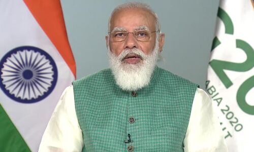 जी-20 शिखर सम्मेलन में पीएम मोदी ने कहा - भारत ने कम कार्बन और जलवायु अनुकूल विकास प्रक्रियाओं को अपनाया