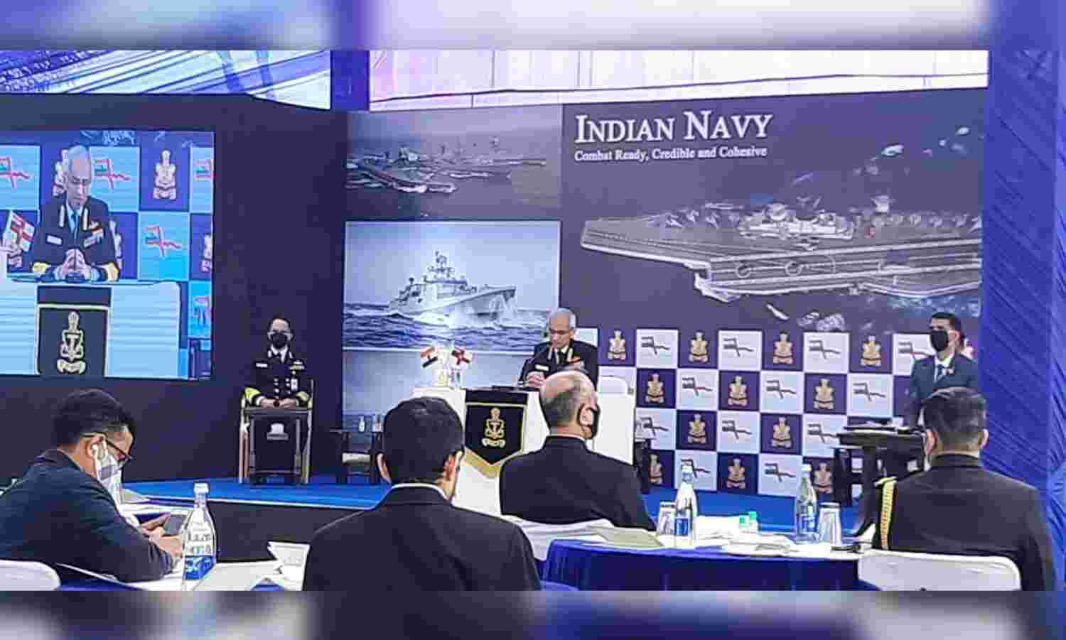 चीन से निपटने को कसी कमर, लेकिन इस समय तीसरे विमान वाहक की तत्काल जरूरत: नौसेना प्रमुख चीन से निपटने को कसी कमर, लेकिन इस समय तीसरे विमान वाहक की तत्काल जरूरत: नौसेना प्रमुख 