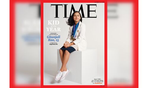 टाइम मैगजीन के कवर पर किड ऑफ द ईयर भारतीय बच्ची गीतांजलि राव