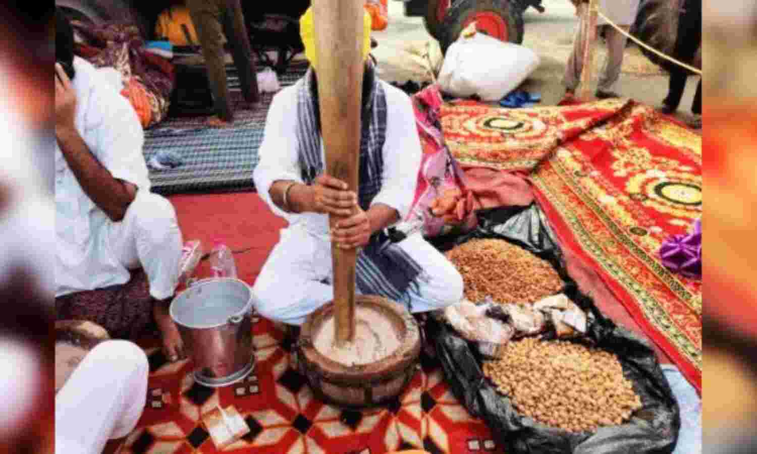 ये कैसा आंदोलन : तीन टाइम भोजन के साथ बादाम-काजू, घी से बनी मिल रही सरदाई