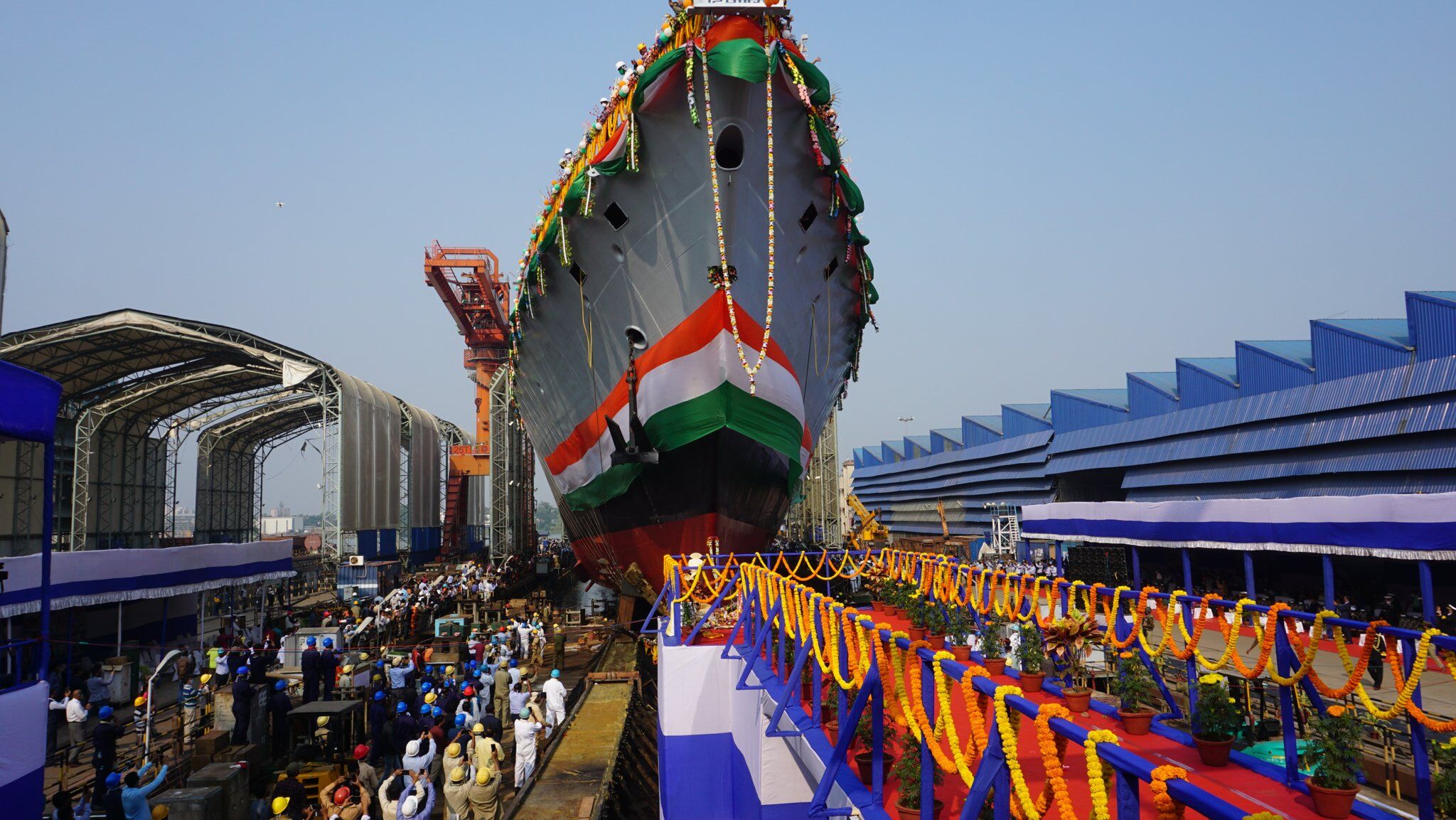 भारत का पहला स्टील्थ फ्रिगेट हिमगिरी नौसेना में शामिल, ऐसे 7 और शिप का निर्माण जारी