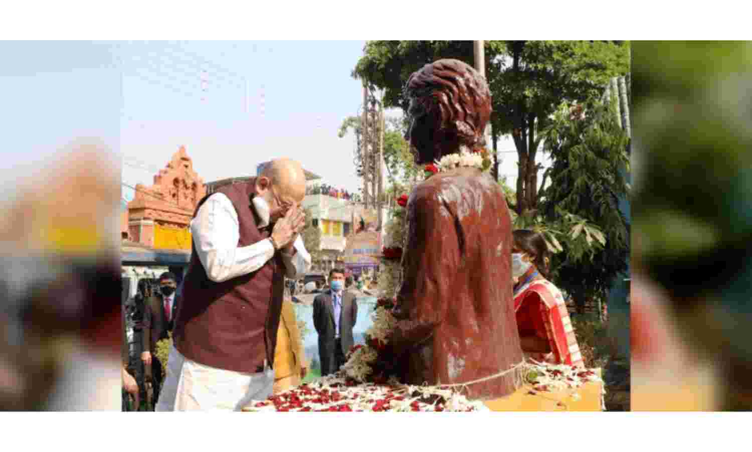 खुदीराम बोस के घर की मिट्टी को स्पर्श करना सौभाग्य की बात : अमित शाह