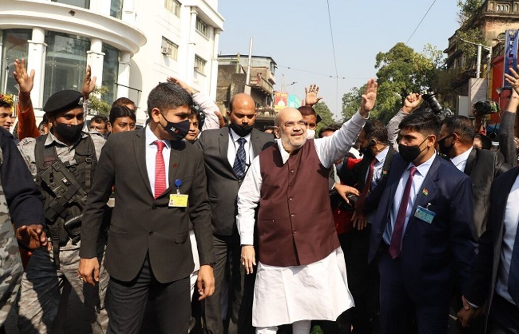 गृहमंत्री शाह की रैली में जा रहे भाजपा कार्यकर्ताओं पर हुआ हमला