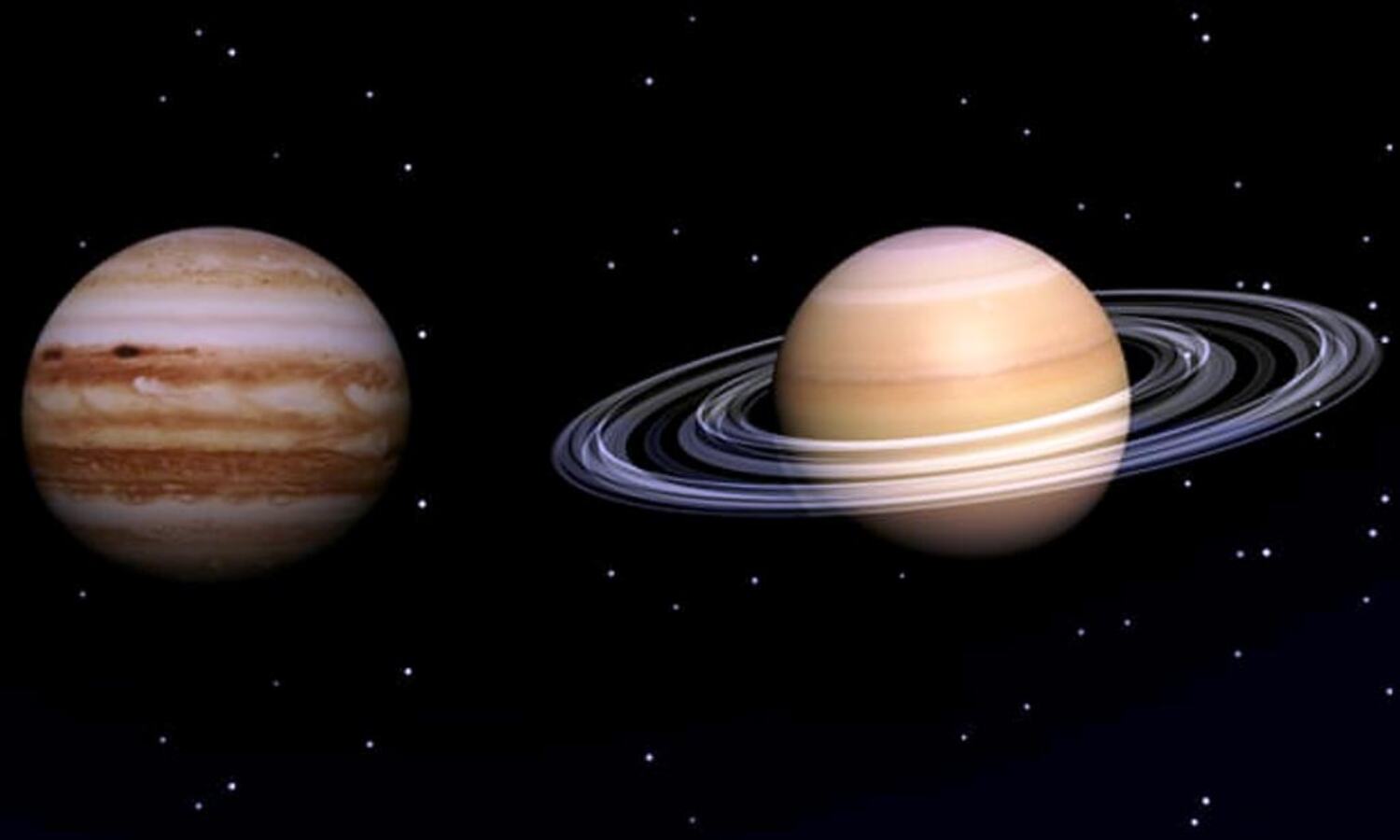 बड़ी खगोलीय घटना : 400 साल बाद साल की सबसे लंबी रात में नजदीक आएंगे गुरु-शनि