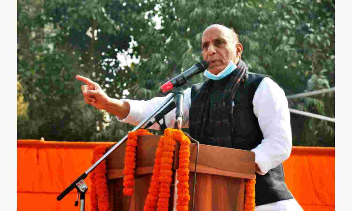 एमएसपी पर किसानों को भ्रमित किया जा रहा, कभी नहीं होगी समाप्त : राजनाथ सिंह