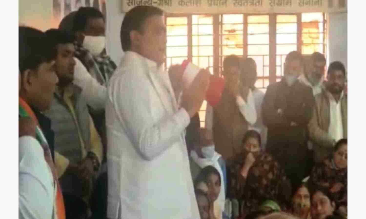 विधायक लाखन सिंह ने कमलनाथ को लिया आड़े हाथ, कहा- धरे रह गए उनके सभी  दावे और सर्वे, वीडियो वायरल