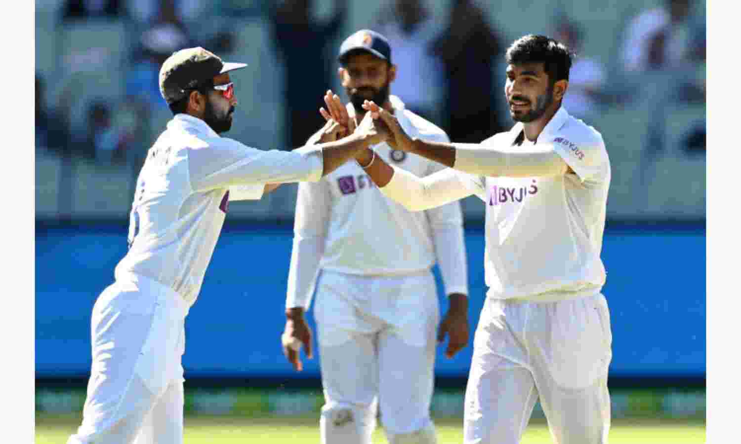 भारत ने ऑस्ट्रेलिया के 195 रन के जवाब में 1 विकेट पर 36 रन बनाये