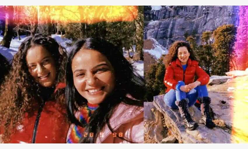 कंगना ने शेयर की फैमिली संग आउटिंग की तस्वीरें, भाभी को बताया इंस्टा क्वीन