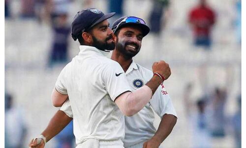 आईसीसी टेस्ट रैंकिंग: विराट दूसरे क्रम पर कायम, रहाणे ने बनाई टॉप-10 में जगह