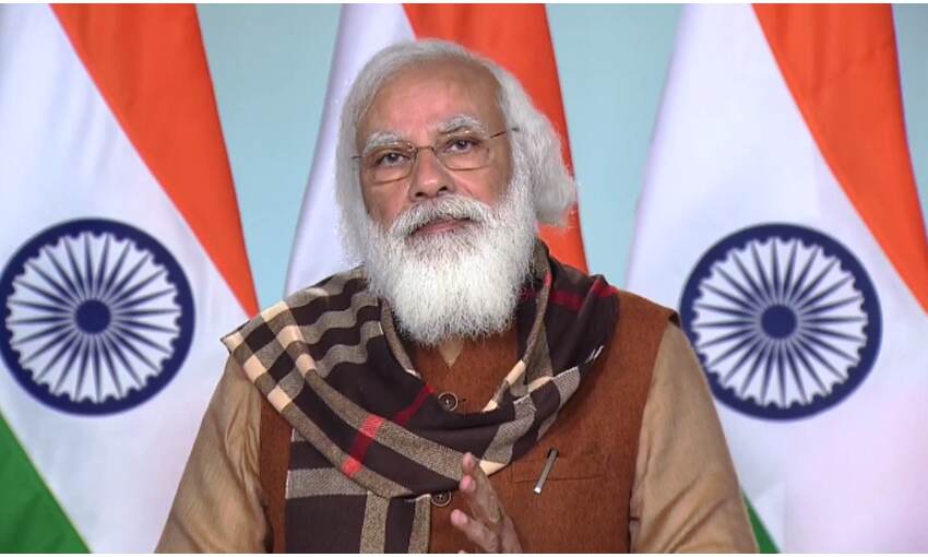 दुनिया में सबसे बड़ा टीकाकरण कार्यक्रम हमारे देश में चल रहा है : प्रधानमंत्री दुनिया में सबसे बड़ा टीकाकरण कार्यक्रम हमारे देश में चल रहा है : प्रधानमंत्री