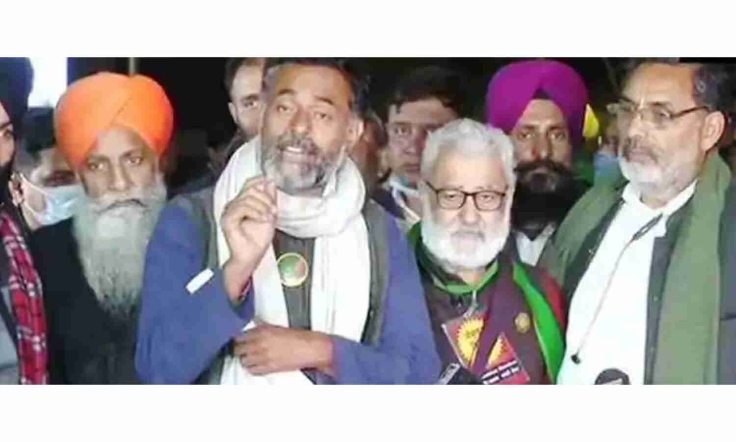 दिल्ली पुलिस ने योगेंद्र यादव, बलबीर राजेवाल सहित 20 नेताओं को दिया नोटिस