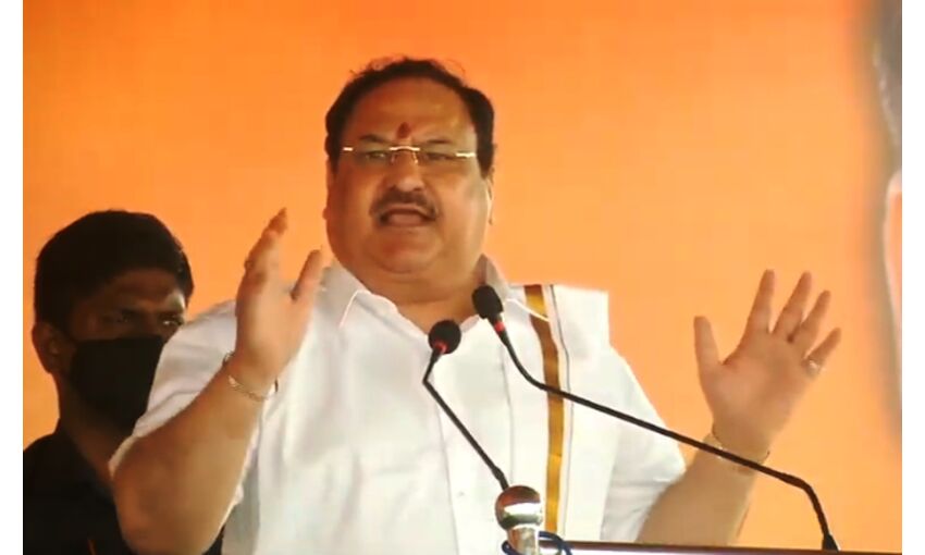 पुडुचेरी विधाजसभा में भाजपा जीत दर्ज कर सरकार बनाएगी : जेपी नड्डा पुडुचेरी विधाजसभा में भाजपा जीत दर्ज कर सरकार बनाएगी : जेपी नड्डा