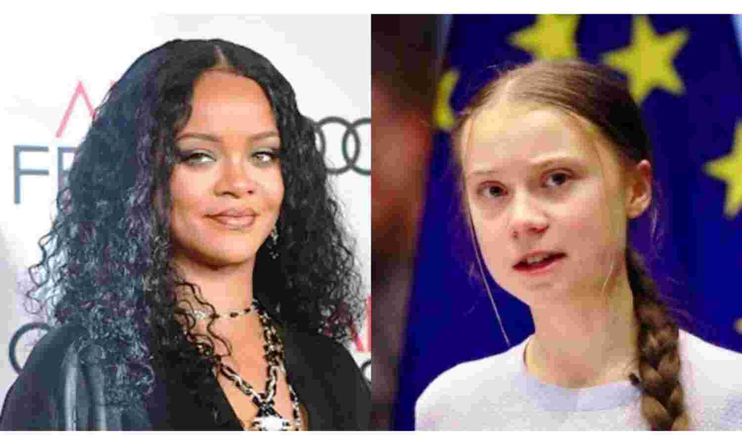 ग्रेटा थनबर्ग और गायिका रिहाना सहित कई विदेशियों ने दिया किसान आंदोलन को समर्थन