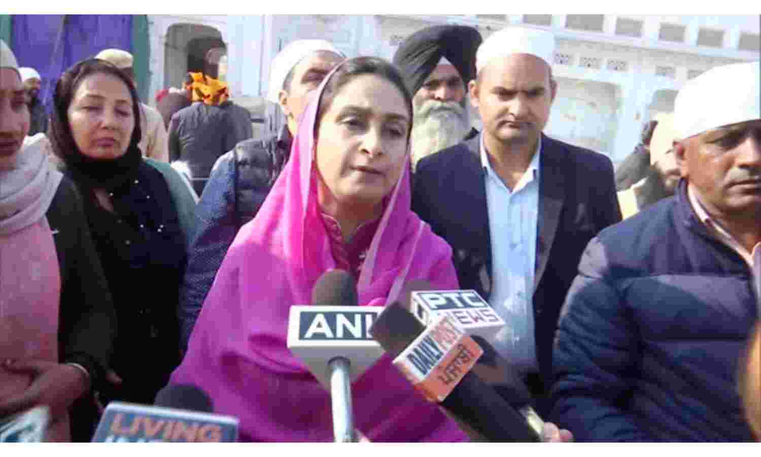 सिर्फ पंजाब नहीं पूरे देश के किसान धरना दे रहे, सरकार की आंखें बंद : हरसिमरत कौर