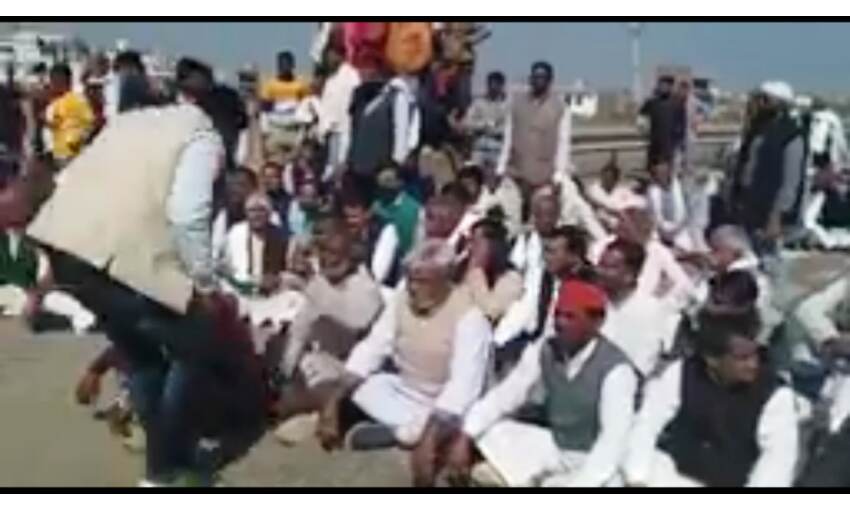 मप्र में ग्वालियर सहित कई जिलों में हुआ चक्का जाम, पुलिस तैनात