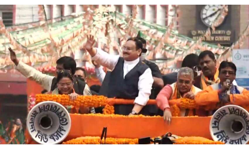 प. बंगाल में 200 से अधिक सीटों पर जीतेगी भाजपा: जेपी नड्डा