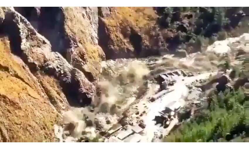 चमोली में ग्लेशियर टूटा, नदियों में उफान, 150 लोग लापता