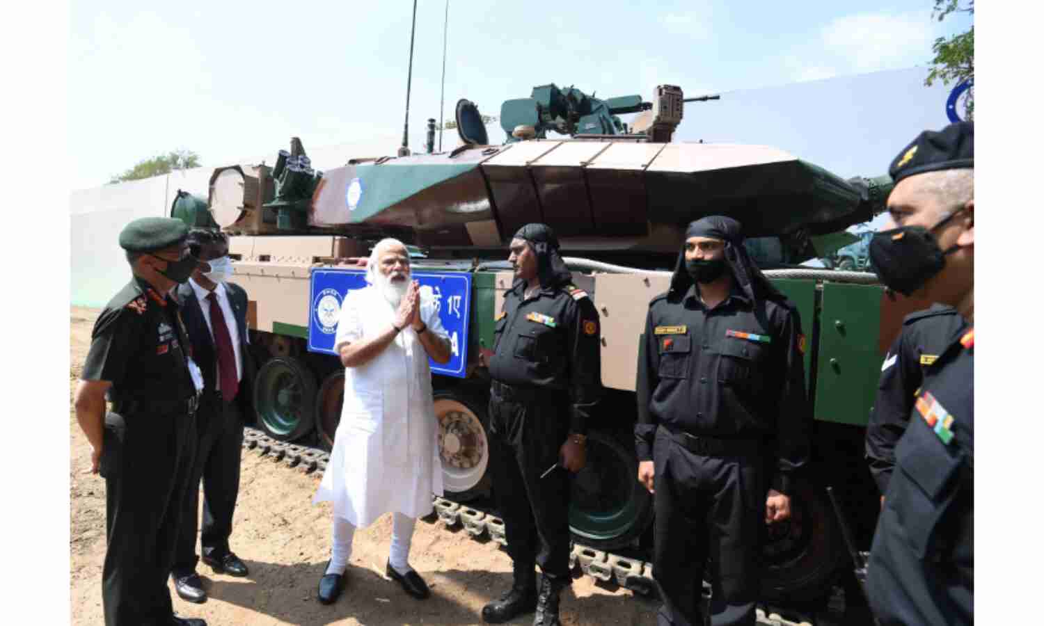 चैन्नई DRDO में निर्मित पहला स्वदेशी अर्जुन मार्क-1ए टैंक सेना को समर्पित