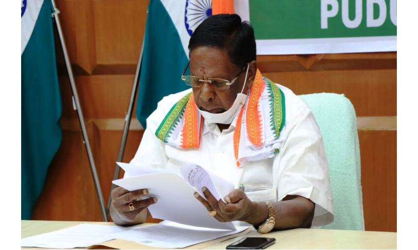 पुडुचेरी में लगेगा राष्ट्रपति शासन, केंद्रीय कैबिनेट ने दी मंजूरी पुडुचेरी में लगेगा राष्ट्रपति शासन, केंद्रीय कैबिनेट ने दी मंजूरी