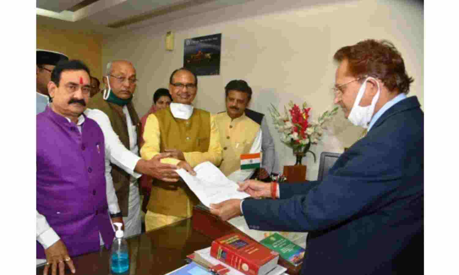 विधायक गिरीश गौतम होंगे विधानसभा अध्यक्ष, सीएम की उपस्थिति में जमा किया नामांकन