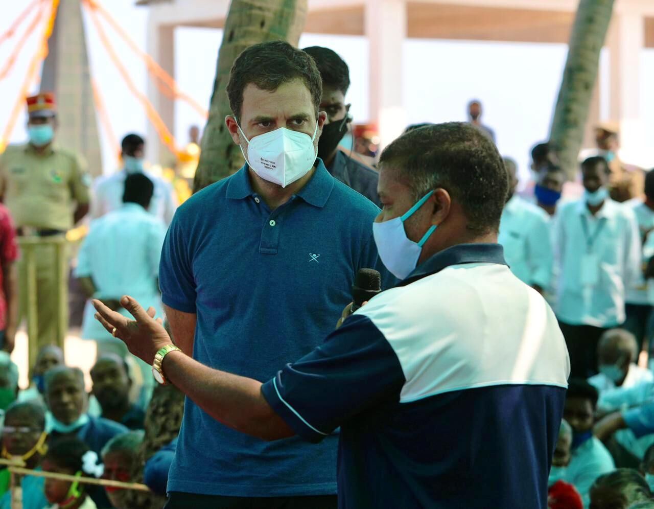 राहुल गांधी के उत्तर-दक्षिण भारत वाले बयान पर गरमाती राजनीति राहुल गांधी के उत्तर-दक्षिण भारत वाले बयान पर गरमाती राजनीति