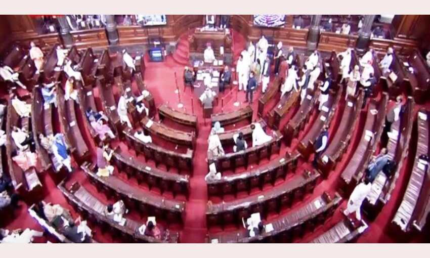 राज्यसभा विपक्ष के हंगामे के बाद मंगलवार तक के लिए स्थगित राज्यसभा विपक्ष के हंगामे के बाद मंगलवार तक के लिए स्थगित