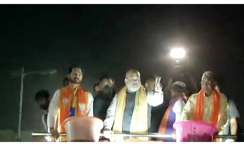 गृहमंत्री अमित शाह ने प. बंगाल में किया रोड शो,  200 से अधिक सीट जीतने का किया दावा