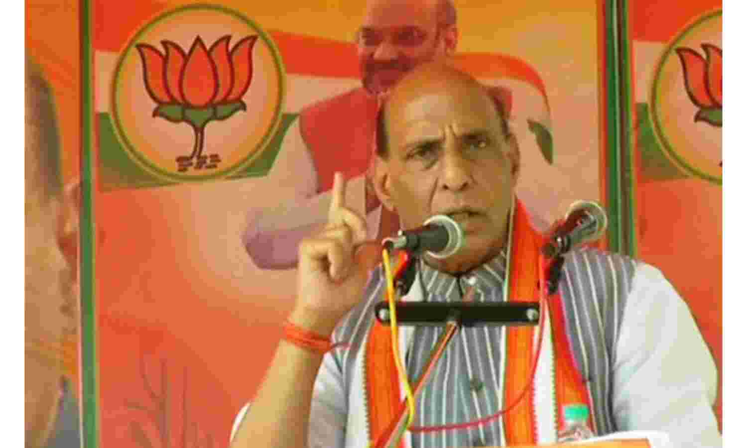 ममता बनर्जी ने 10 साल के शासन में बंगाल को बर्बाद कर दिया : रक्षामंत्री