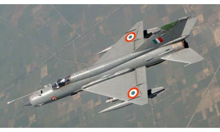 भारतीय वायुसेना का MIG- 21 क्रैश, ग्रुप कैप्टन शहीद